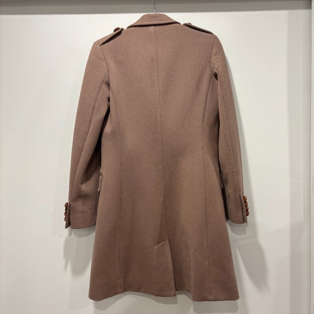 Ralph Lauren Double-Breasted 100% Wool Overcoat Size 6 - Picture 7 of 12